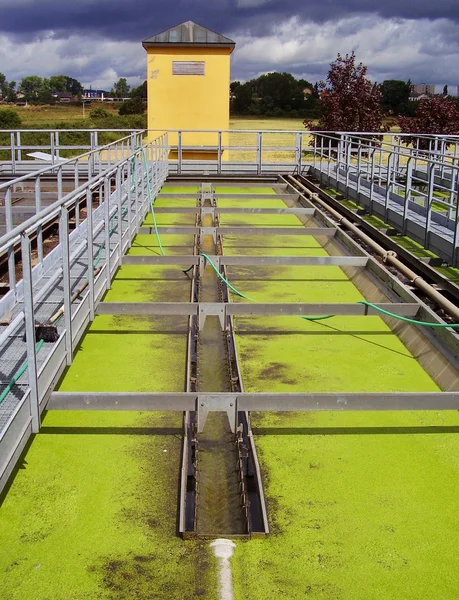 Wastewater treatment plant — Stock Photo, Image