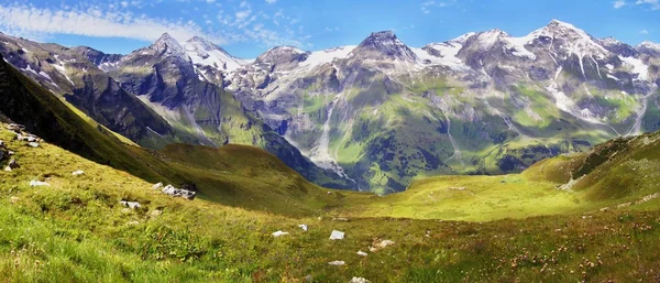 Panorama van de Alpen — Stockfoto