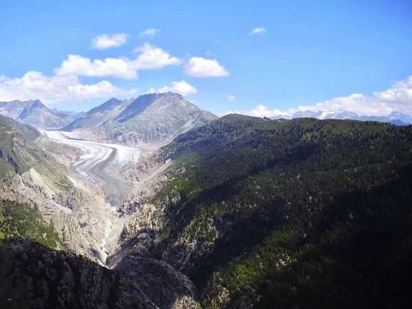 Παγετώνας Aletsch — Φωτογραφία Αρχείου