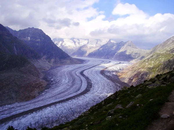 アレッチ氷河 — ストック写真