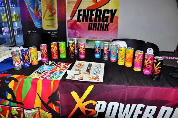 Xs energy drinks — Stockfoto