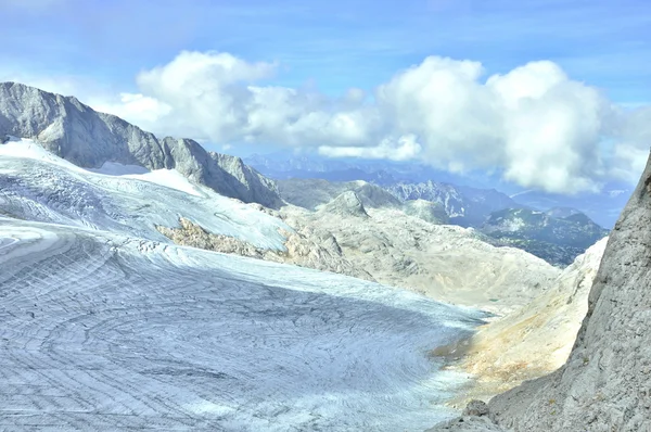 Alpes no inverno — Fotografia de Stock