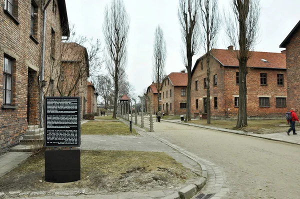 Campo de concentração auschwitz — Fotografia de Stock