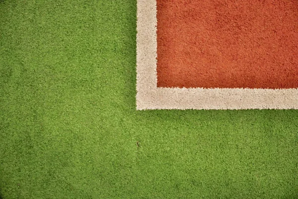 Tennis court line — Stock Photo, Image