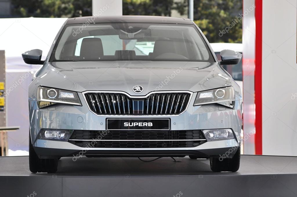 PRAGUE, THE CZECH REPUBLIC, 17.05.2015 - Skoda auto promotion on IIHF in Prague
