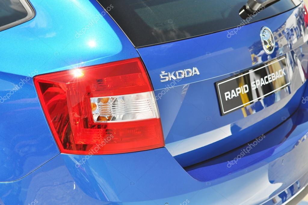 PRAGUE, THE CZECH REPUBLIC, 17.05.2015 - Skoda auto promotion on IIHF in Prague