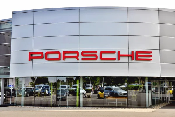 Porsche jele — Stock Fotó