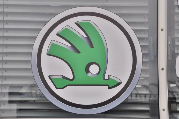 Logo Skoda — 스톡 사진