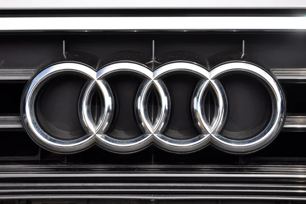 Logo Audi — Fotografie, imagine de stoc