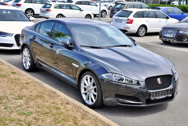 Brand new Jaguar XF — Zdjęcie stockowe