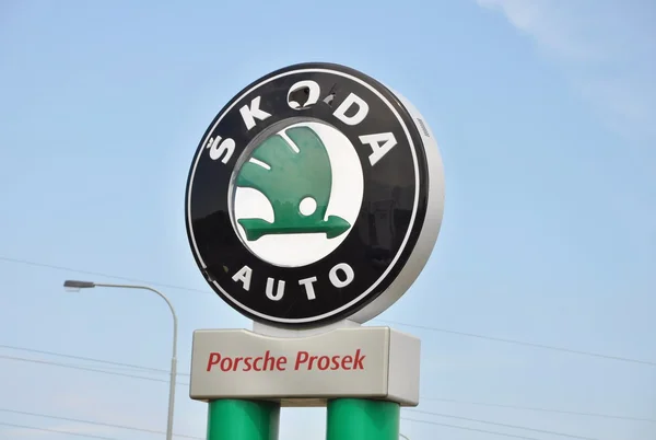 Logo Skoda — 스톡 사진