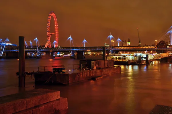 Noche Londres ciudad —  Fotos de Stock