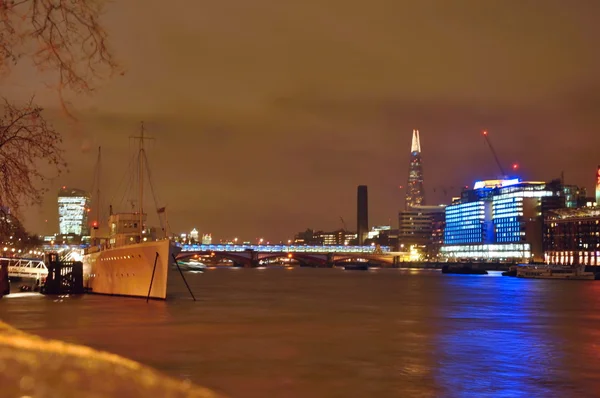 Noche Londres ciudad —  Fotos de Stock