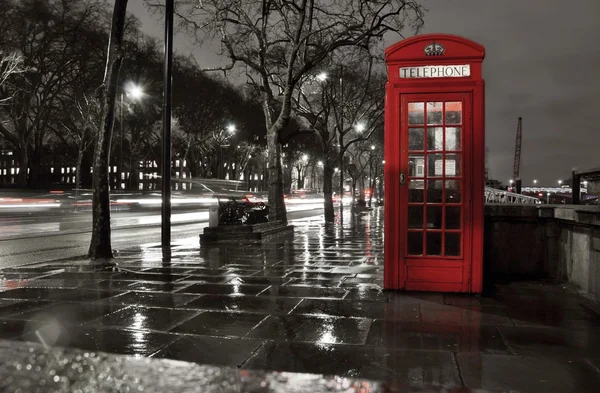 Londyn czerwone pole — Zdjęcie stockowe