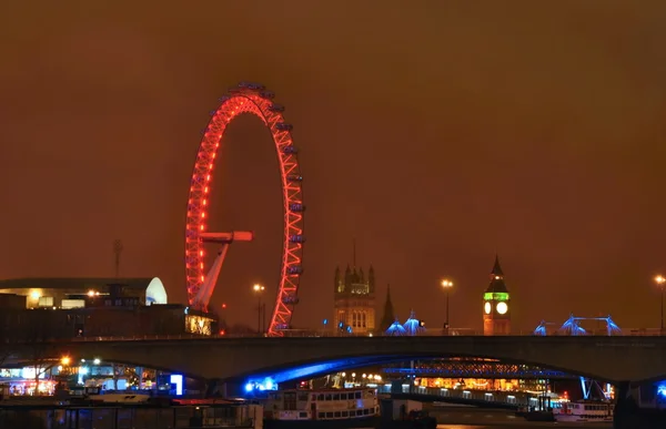 Noche Londres ciudad —  Fotos de Stock