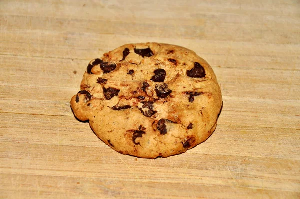 Czekoladowe ciasteczka na tle — Zdjęcie stockowe