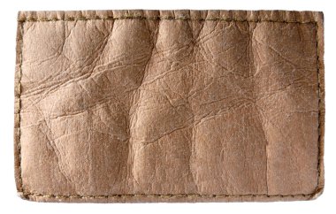 Kahverengi etiket kot