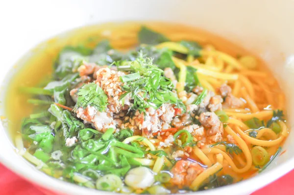 Vermicelli chinês ou macarrão de ovo — Fotografia de Stock