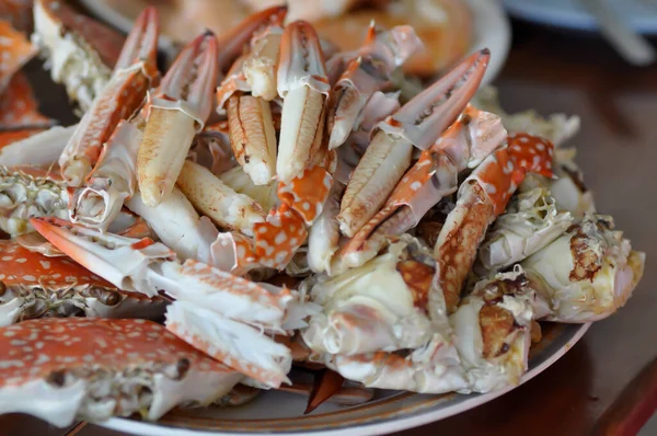 streamed crab , crab or boiled crab