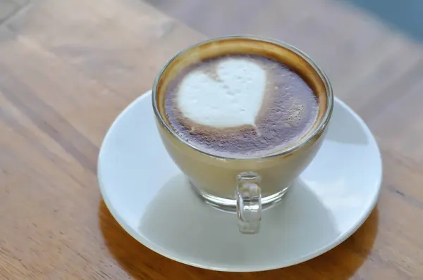 Caffè Caffè Caldo Caffè Latte — Foto Stock