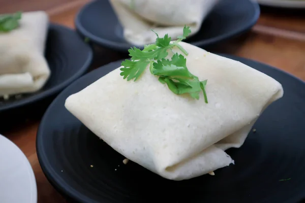 Rolls Taiwan Peanut Ice Cream Roll — Stock Photo, Image