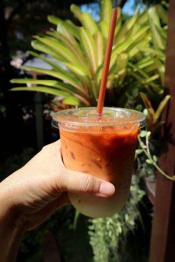 Buzlu çay, sütlü çay ya da Tayland çayı.