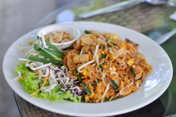 Noodle Stir Fried Noodles Pad Thai — Stock Photo, Image