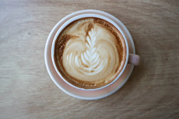 Kopi Atau Kopi Panas Kopi Latte Atau Kopi Cappuccino — Stok Foto