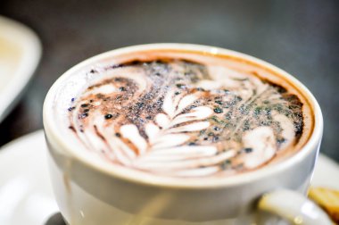 Sıcak Cappuccino kahve