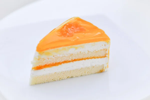 Торт помаранчевий — стокове фото