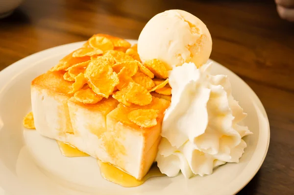 Honey toast — Stock Photo, Image