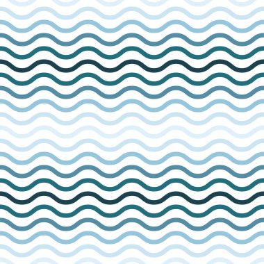 Geometrik dalgalar renkli çizgiler dikişsiz desen yazdırma arkaplanı.