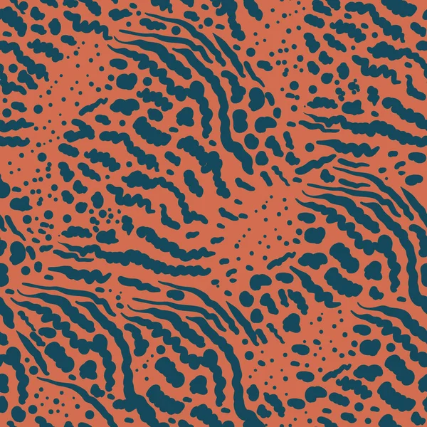 Vektör Cooper 'ın mavi eli serbest biçim çizgileri çizdi..