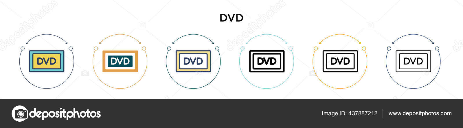 Dvd Logo Vector