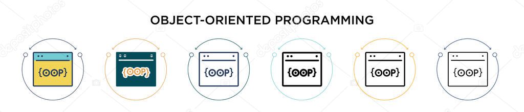 Object oriented programming Vector Art Stock Images | Depositphotos