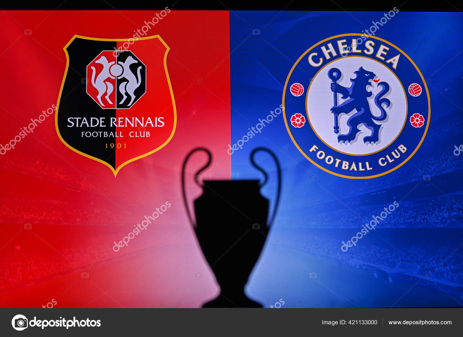 Nyon Swiss November 2020 Stade Rennes Chelsea Football Uefa
