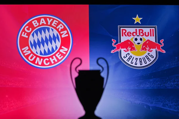 Nyn Sviss Kasım 2020 Bayern Münih Red Bull Salzburg Karşı — Stok fotoğraf