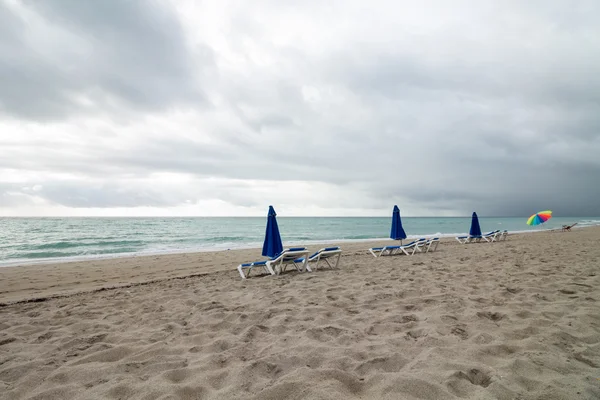 Miami beach på morgonen — Stockfoto