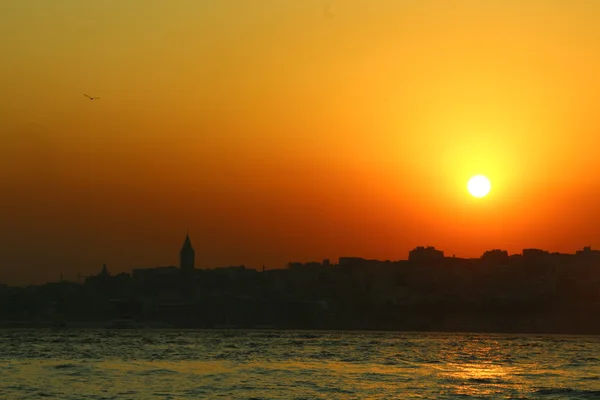 Bosporus fra uskadar – stockfoto