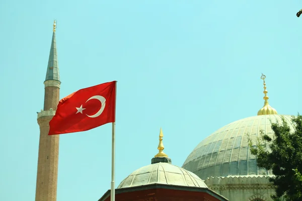 Bandera de Turquía — Foto de Stock