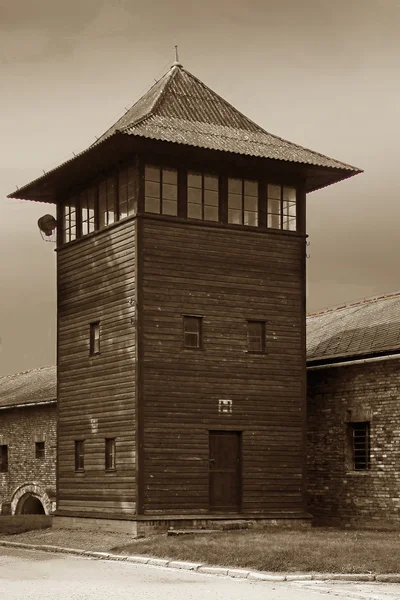 Concentration camp - Auschwitz-Birkenau — стокове фото