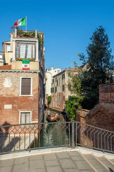 discovery of the city of Venice and its small canals and romantic alleys, Italy