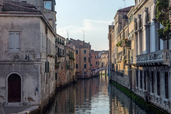 Découverte Ville Venise Ses Petits Canaux Ruelles Romantiques Italie — Photo