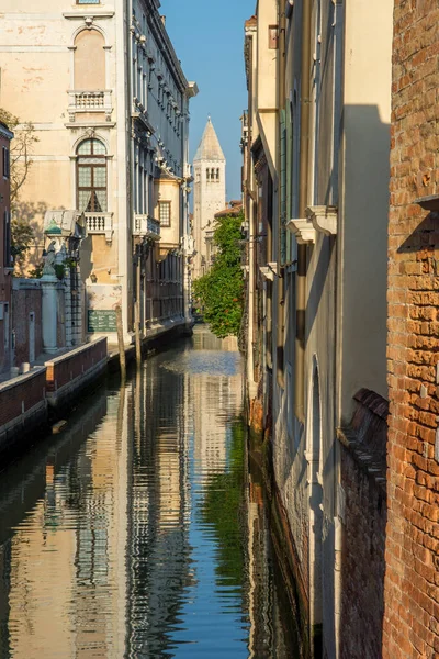 Découverte Ville Venise Ses Petits Canaux Ruelles Romantiques Italie — Photo