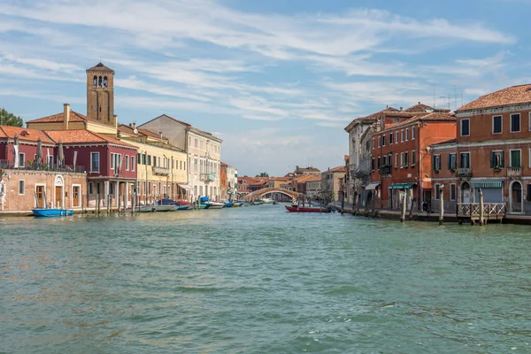 Ανακάλυψη Της Πόλης Της Βενετίας Και Του Murano Μικρά Κανάλια — Φωτογραφία Αρχείου