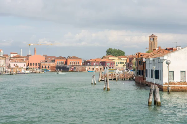 Entdeckung Der Stadt Venedig Und Murano Seine Kleinen Kanäle Und — Stockfoto