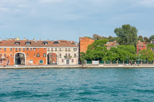 Entdeckung Der Stadt Venedig Mit Ihren Kleinen Kanälen Und Romantischen — Stockfoto