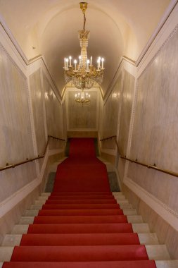 Venedik şehrinin keşfi ve küçük kanalları ve romantik sokakları, İtalya