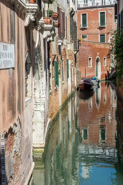 Découverte Ville Venise Ses Petits Canaux Ruelles Romantiques Italie — Photo