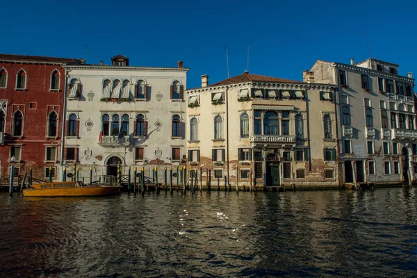 Objev Města Benátky Jeho Malých Kanálů Romantických Uliček Itálie — Stock fotografie